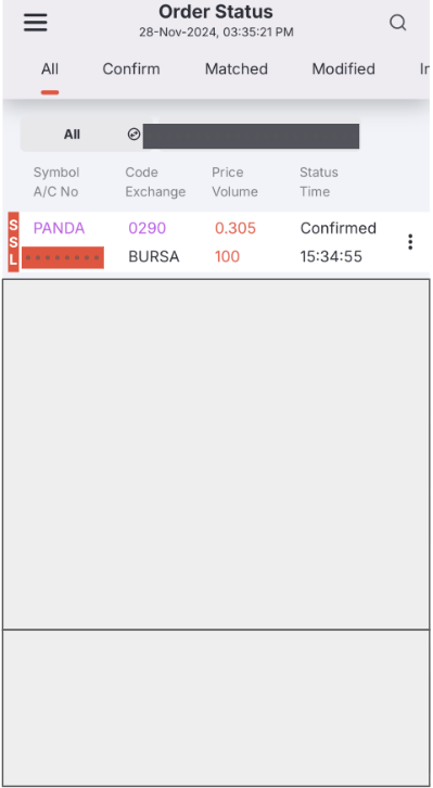 Confirm it is live in Order Status