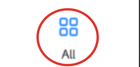 Close-up — the All icon